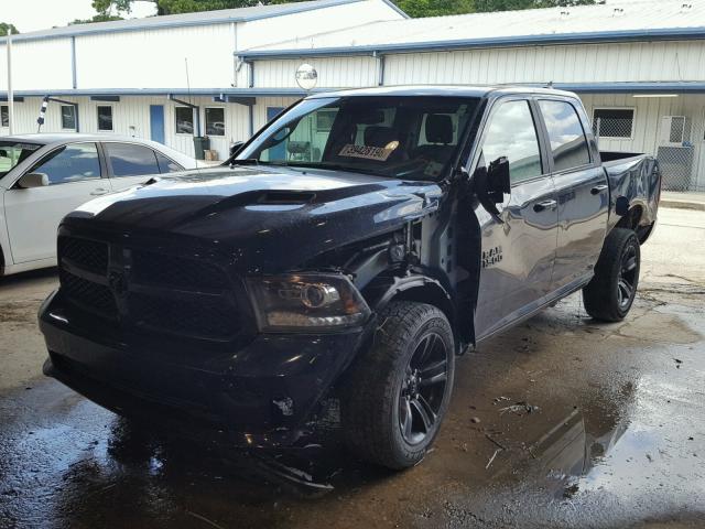 1C6RR6MT6HS567941 - 2017 RAM 1500 SPORT BLUE photo 2