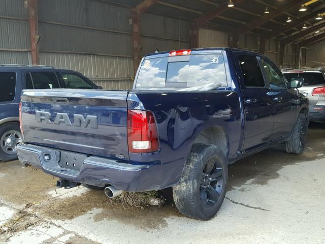 1C6RR6MT6HS567941 - 2017 RAM 1500 SPORT BLUE photo 4