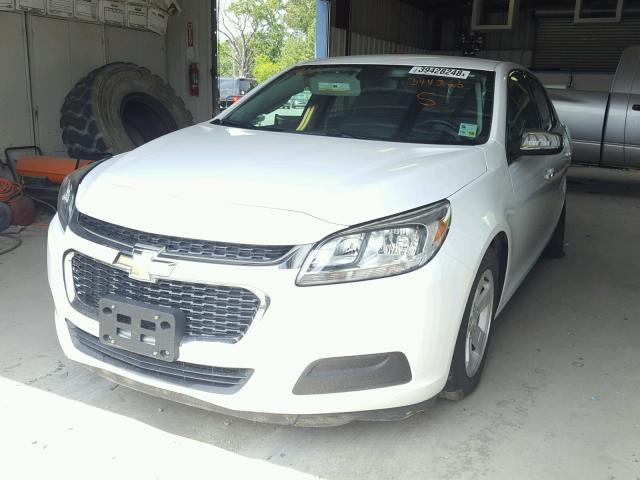 1G11B5SL0FF344266 - 2015 CHEVROLET MALIBU LS WHITE photo 2