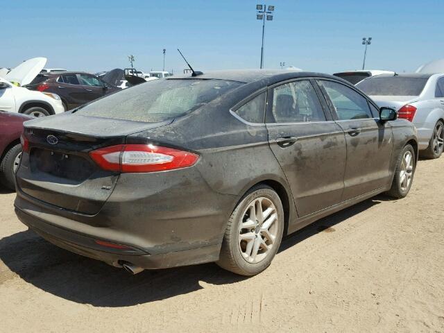 3FA6P0H78ER354773 - 2014 FORD FUSION SE CHARCOAL photo 4