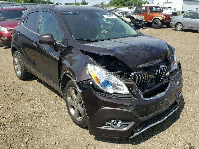 KL4CJFSB5DB092173 - 2013 BUICK ENCORE CON BURGUNDY photo 1