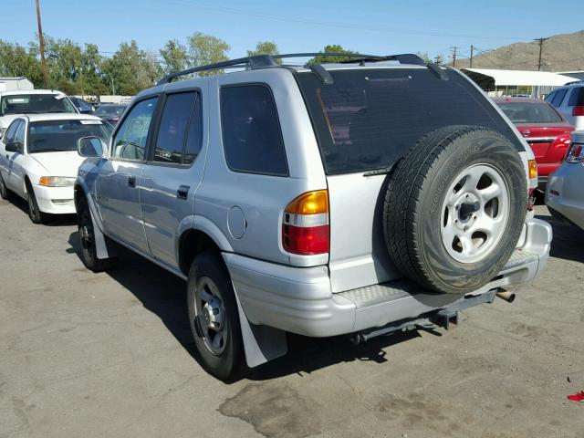 4S6CK58W514414594 - 2001 HONDA PASSPORT E SILVER photo 3