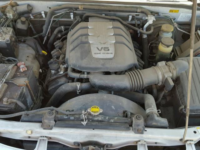 4S6CK58W514414594 - 2001 HONDA PASSPORT E SILVER photo 7