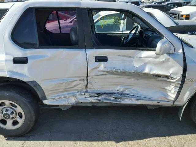 4S6CK58W514414594 - 2001 HONDA PASSPORT E SILVER photo 9