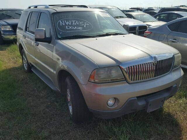 5LMEU68H25ZJ27111 - 2005 LINCOLN AVIATOR GOLD photo 1