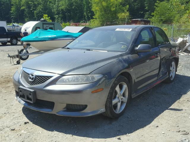 1YVFP80C845N18231 - 2004 MAZDA 6 I رمادي صورة 2