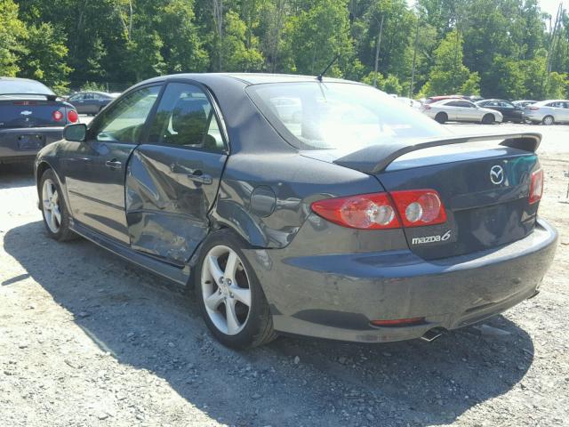 1YVFP80C845N18231 - 2004 MAZDA 6 I رمادي صورة 3