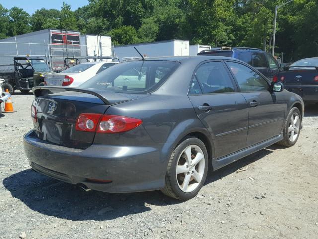 1YVFP80C845N18231 - 2004 MAZDA 6 I رمادي صورة 4