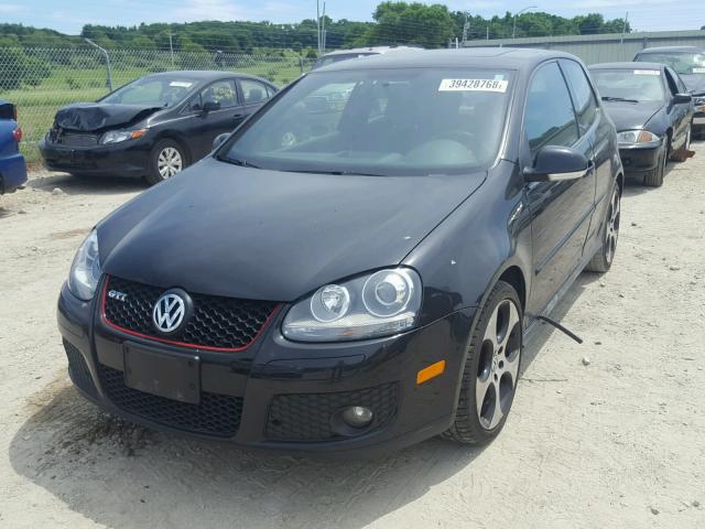 WVWEV71K47W249053 - 2007 VOLKSWAGEN NEW GTI BLACK photo 2