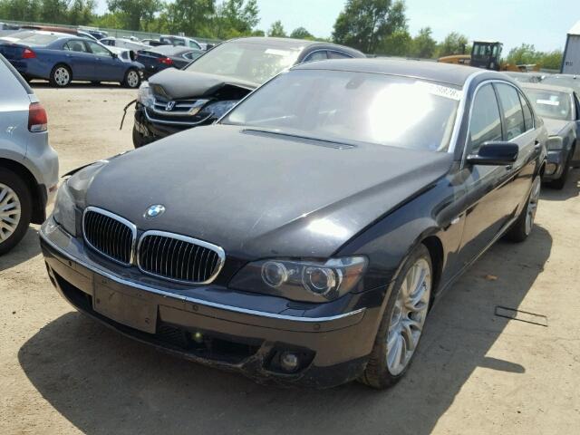 WBAHN83567DT65678 - 2007 BMW 750 BLUE photo 2