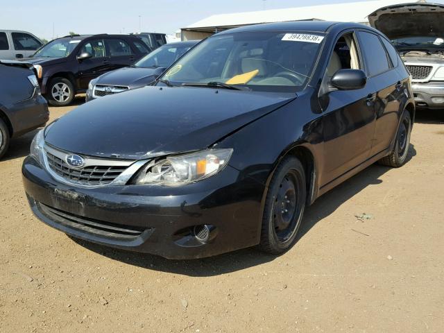 JF1GH61629H806701 - 2009 SUBARU IMPREZA 2. BLACK photo 2