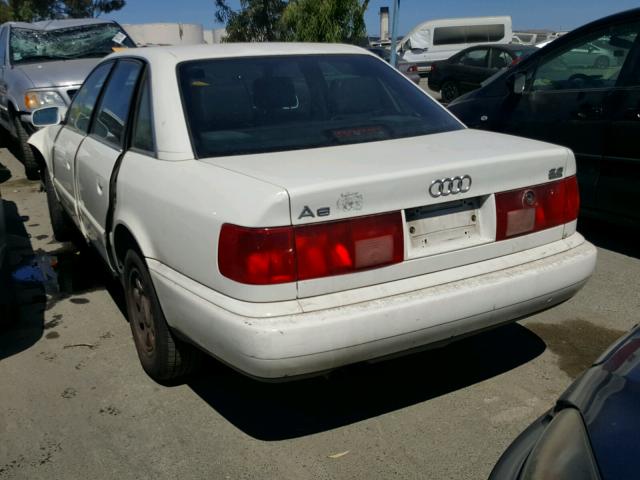 WAUGA84A9SN105913 - 1995 AUDI A6 2.8 QUA WHITE photo 3