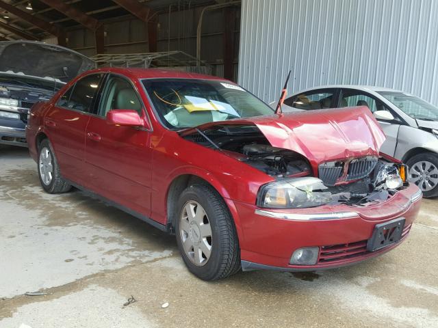 1LNHM86SX4Y675890 - 2004 LINCOLN LS 红色 照片 1