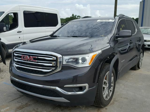 1GKKNSLS4HZ165693 - 2017 GMC ACADIA SLE GRAY photo 2