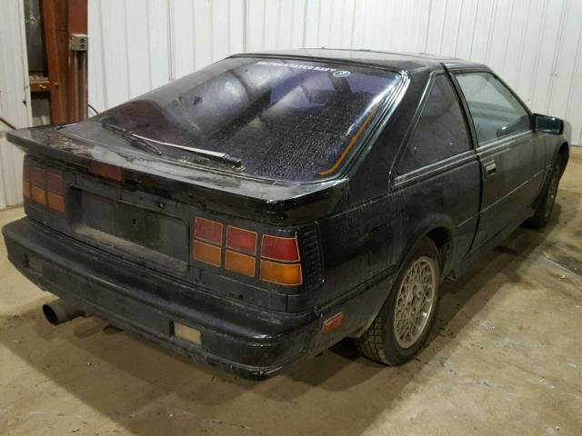 JN1CS26S8GW063742 - 1986 NISSAN 200SX BLACK photo 4