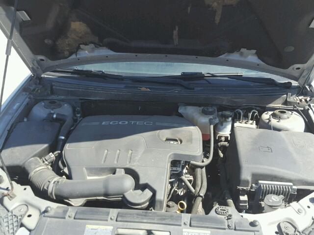 1G2ZG57B594144578 - 2009 PONTIAC G6 SILVER photo 7