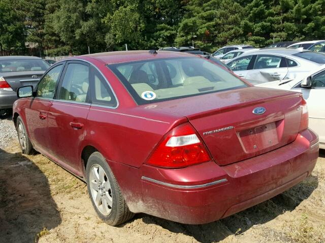1FAHP24127G154522 - 2007 FORD FIVE HUNDR RED photo 3