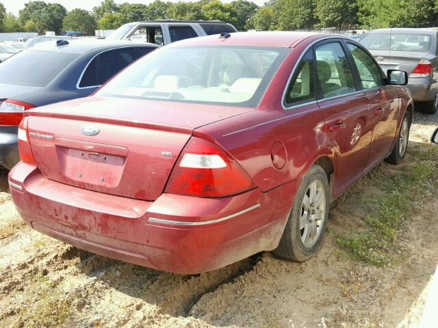 1FAHP24127G154522 - 2007 FORD FIVE HUNDR RED photo 4