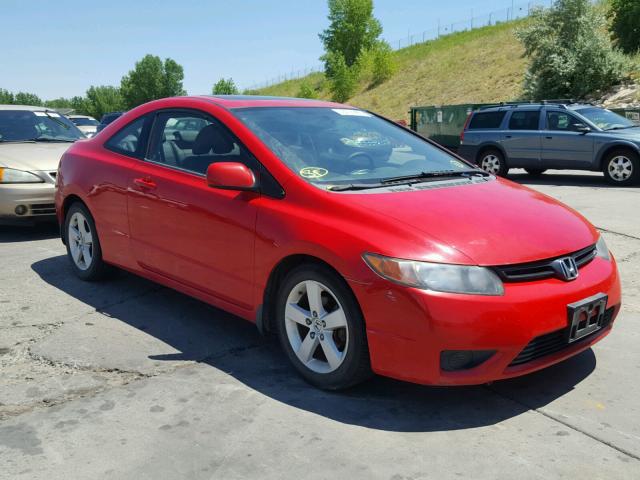 2HGFG12978H552370 - 2008 HONDA CIVIC EXL წითელი ფოტო 1