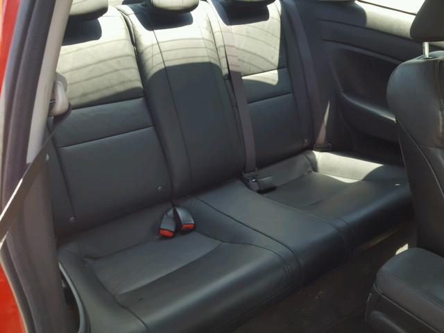 2HGFG12978H552370 - 2008 HONDA CIVIC EXL წითელი ფოტო 6