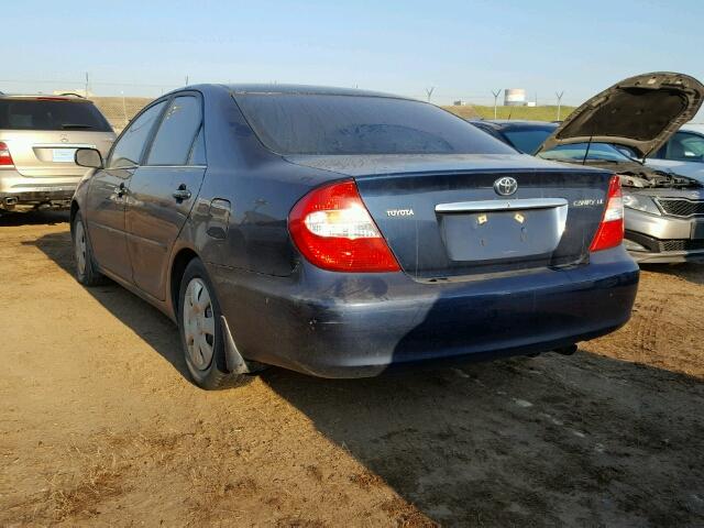 4T1BE32K53U253897 - 2003 TOYOTA CAMRY LE BLUE photo 3