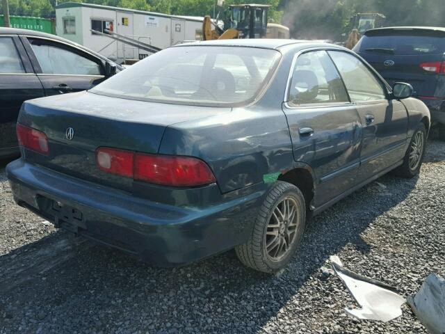 JH4DB766XXS004327 - 1999 ACURA INTEGRA GS GREEN photo 4