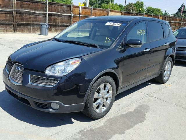 4S4WX86D374406822 - 2007 SUBARU B9 TRIBECA BLACK photo 2