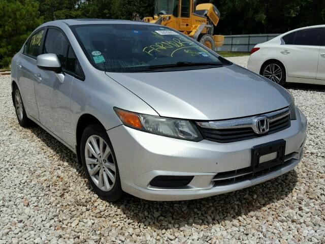 2HGFB2F99CH511505 - 2012 HONDA CIVIC EXL 银色 照片 1