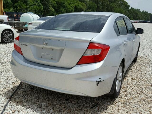 2HGFB2F99CH511505 - 2012 HONDA CIVIC EXL 银色 照片 4