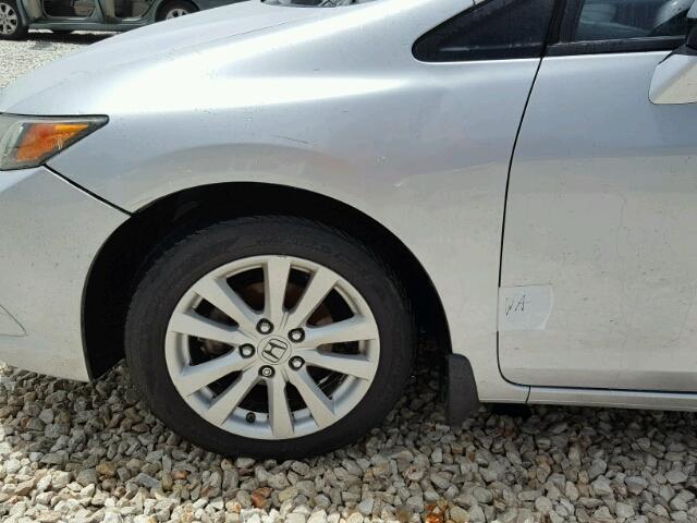 2HGFB2F99CH511505 - 2012 HONDA CIVIC EXL 银色 照片 9