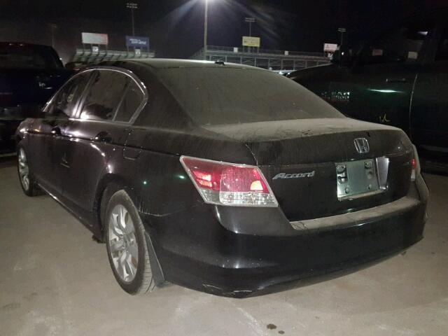 1HGCP26849A090179 - 2009 HONDA ACCORD BLACK photo 3