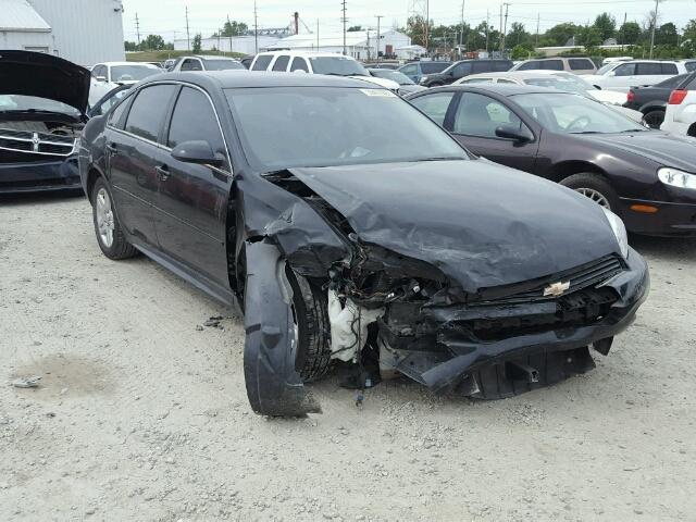 2G1WG5EK7B1301507 - 2011 CHEVROLET IMPALA LT BLACK photo 1