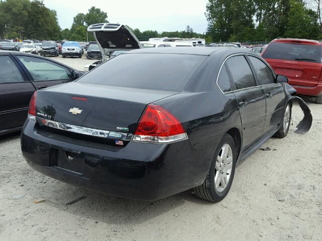 2G1WG5EK7B1301507 - 2011 CHEVROLET IMPALA LT BLACK photo 4