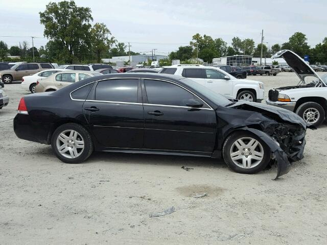 2G1WG5EK7B1301507 - 2011 CHEVROLET IMPALA LT BLACK photo 9