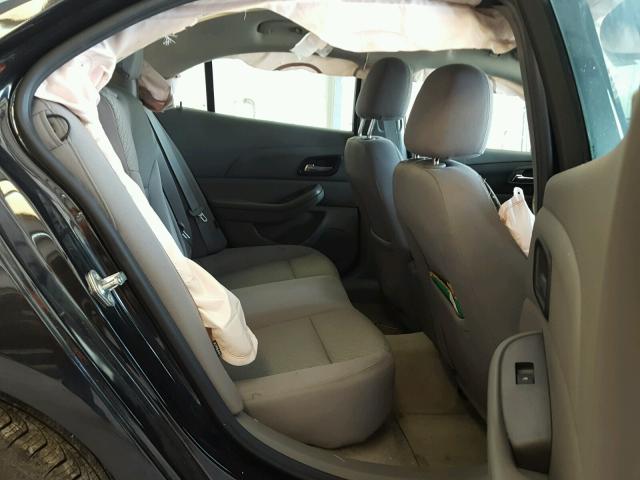 1G11B5SA2DF232189 - 2013 CHEVROLET MALIBU LS შავი ფოტო 6