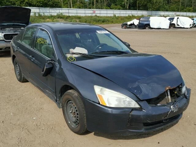 1HGCM56353A142280 - 2003 HONDA ACCORD LX GRAY photo 1