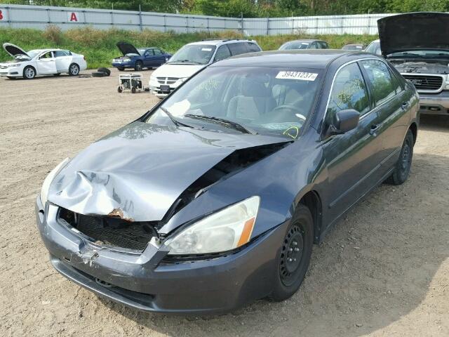 1HGCM56353A142280 - 2003 HONDA ACCORD LX GRAY photo 2