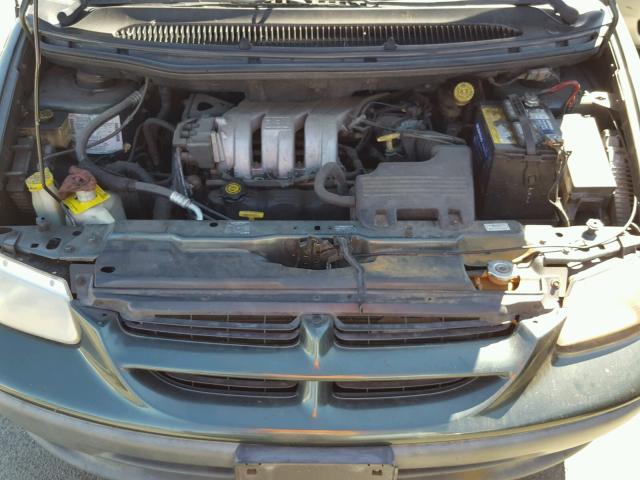 2B4GP25RXYR748637 - 2000 DODGE CARAVAN GREEN photo 7