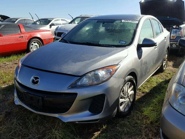 JM1BL1V77C1557482 - 2012 MAZDA 3 SILVER photo 2