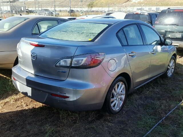 JM1BL1V77C1557482 - 2012 MAZDA 3 SILVER photo 4