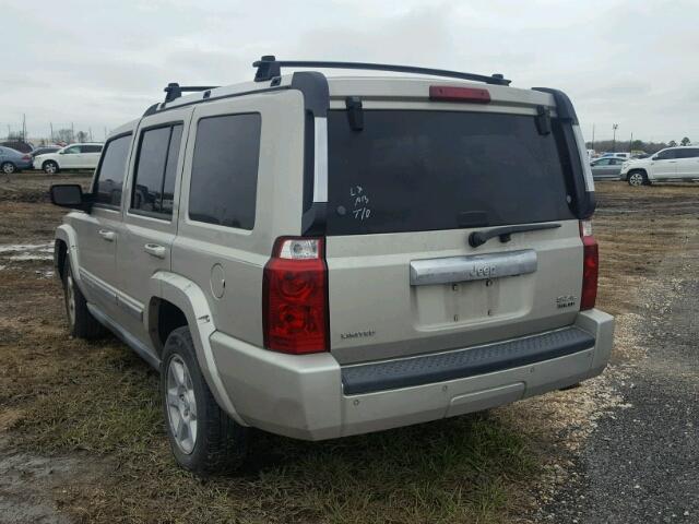 1J8HH58276C359909 - 2006 JEEP COMMANDER TAN photo 3