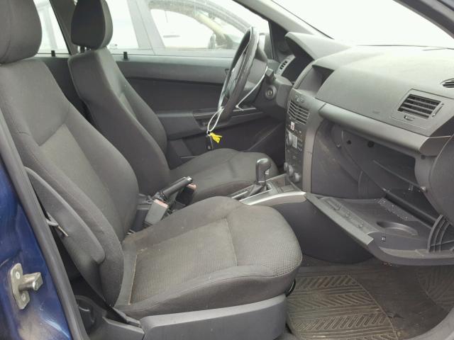 W08AR671385073558 - 2008 SATURN ASTRA XE BLUE photo 5