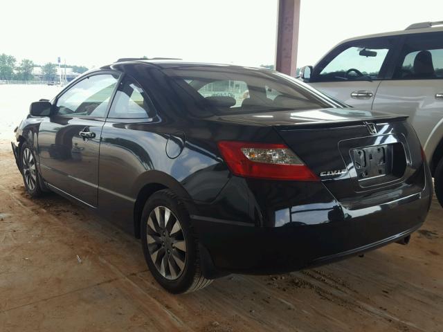 2HGFG12999H511210 - 2009 HONDA CIVIC EXL 黑色 照片 3
