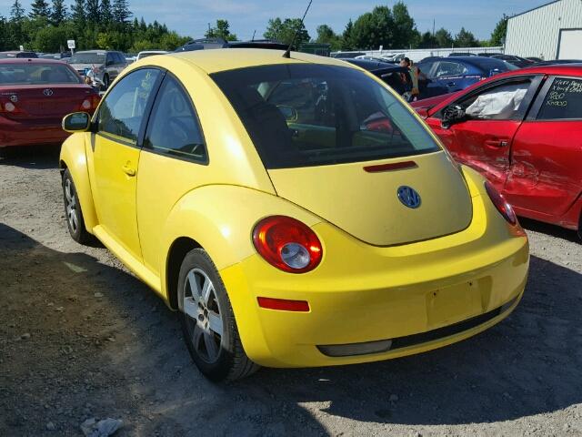 3VWRW21C46M412998 - 2006 VOLKSWAGEN NEW BEETLE Sarı foto 3
