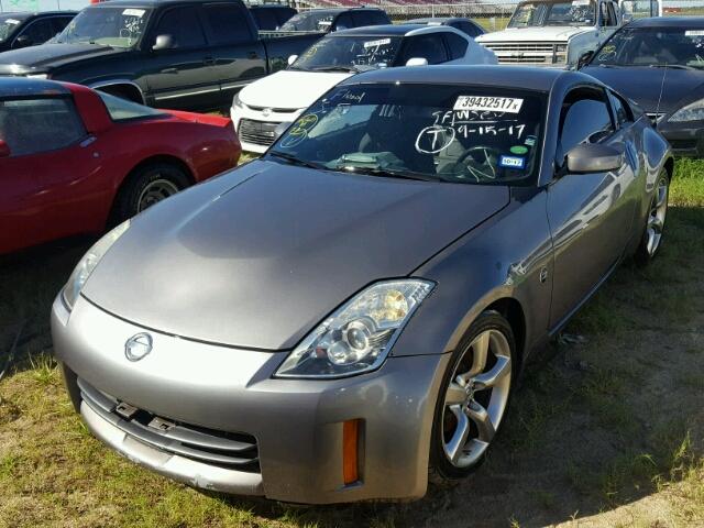 JN1BZ34D78M701378 - 2008 NISSAN 350Z COUPE GRAY photo 2