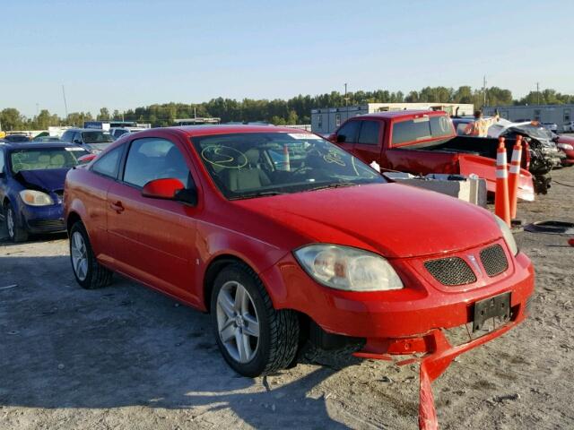 1G2AL15F577266733 - 2007 PONTIAC G5 RED photo 1