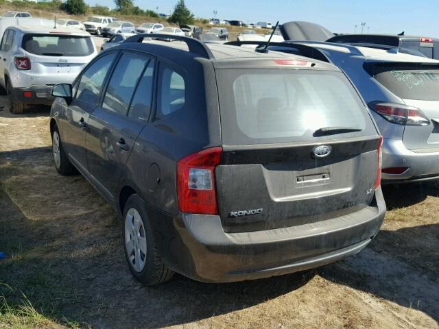 KNAFG528897248732 - 2009 KIA RONDO BROWN photo 3