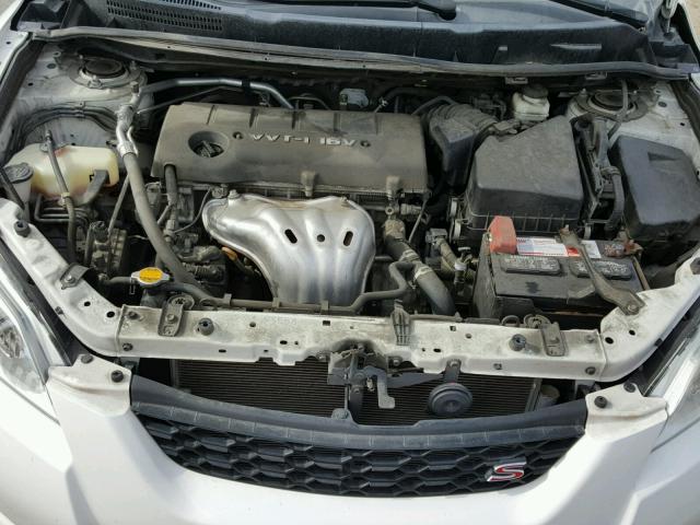 2T1KE4EE9AC038789 - 2010 TOYOTA COROLLA MA WHITE photo 7