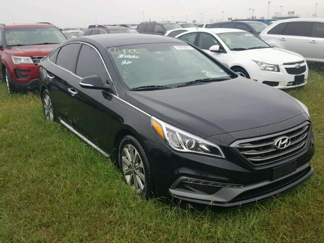 5NPE34AF0GH306927 - 2016 HYUNDAI SONATA SPO BLACK photo 1