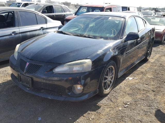 2G2WP552061216350 - 2006 PONTIAC GRAND PRIX BLACK photo 2